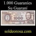 Billetes 1981 3- 1.000 Guaran�es